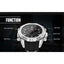 WEIDE Powerhouse Dual Time Silver/White Watch