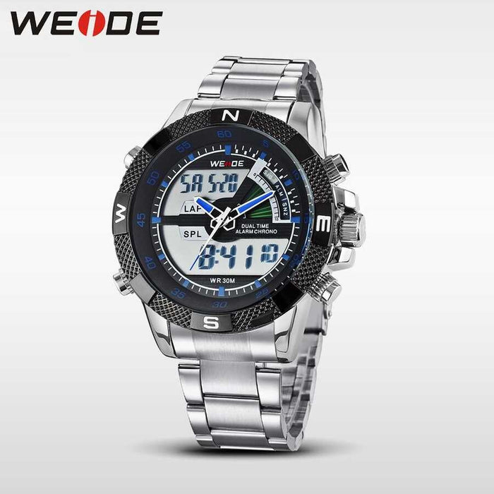 WEIDE Rainmaker Sport Steel Blue/Silver Watch