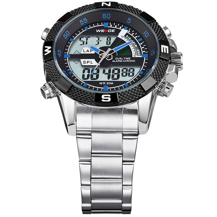 WEIDE Rainmaker Sport Steel Blue/Silver Watch