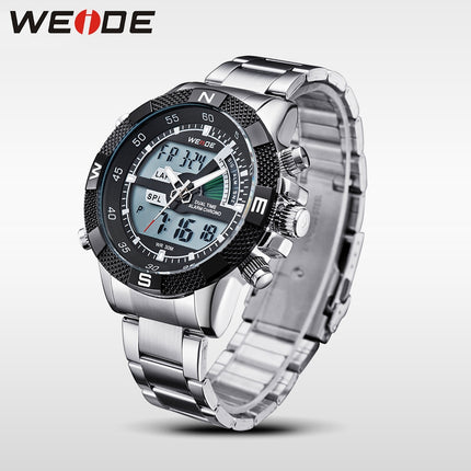 WEIDE Rainmaker Sport Steel Black/Silver Watch
