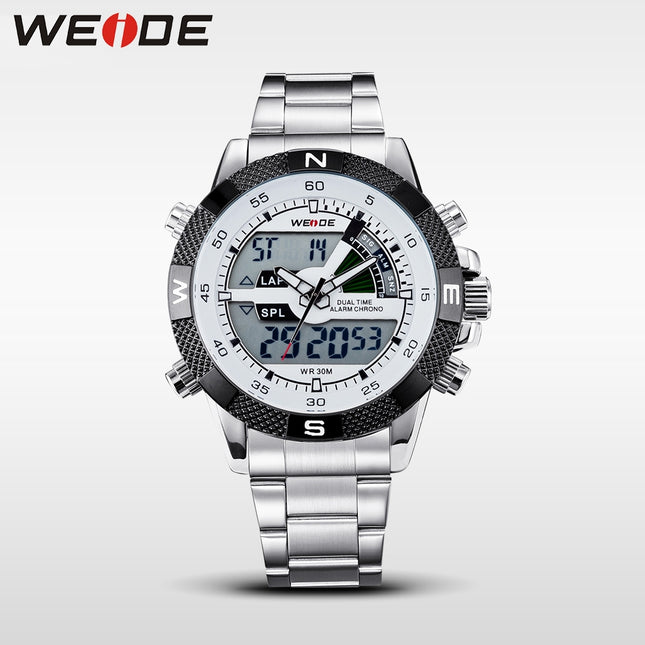 WEIDE Rainmaker Sport Steel White/Silver Watch