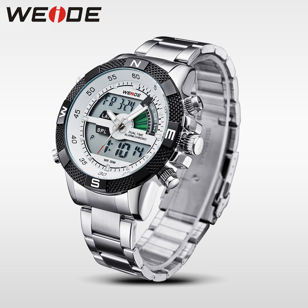 WEIDE Rainmaker Sport Steel White/Silver Watch