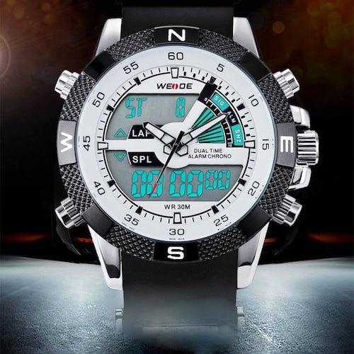 WEIDE Rainmaker Sport Steel White/Silver Watch