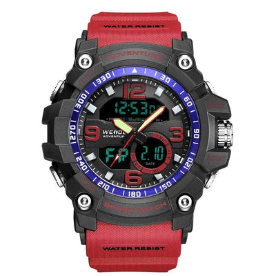 WEIDE Dakar Adventure Red/Blue Trim Watch