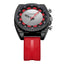 WEIDE Flash UV Red Silicone Watch