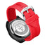 WEIDE Flash UV Red Silicone Watch