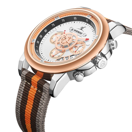WEIDE Europa Chronograph Nylon Earth Watch