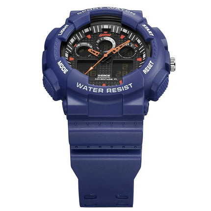 WEIDE Commando Electric Blue Watch