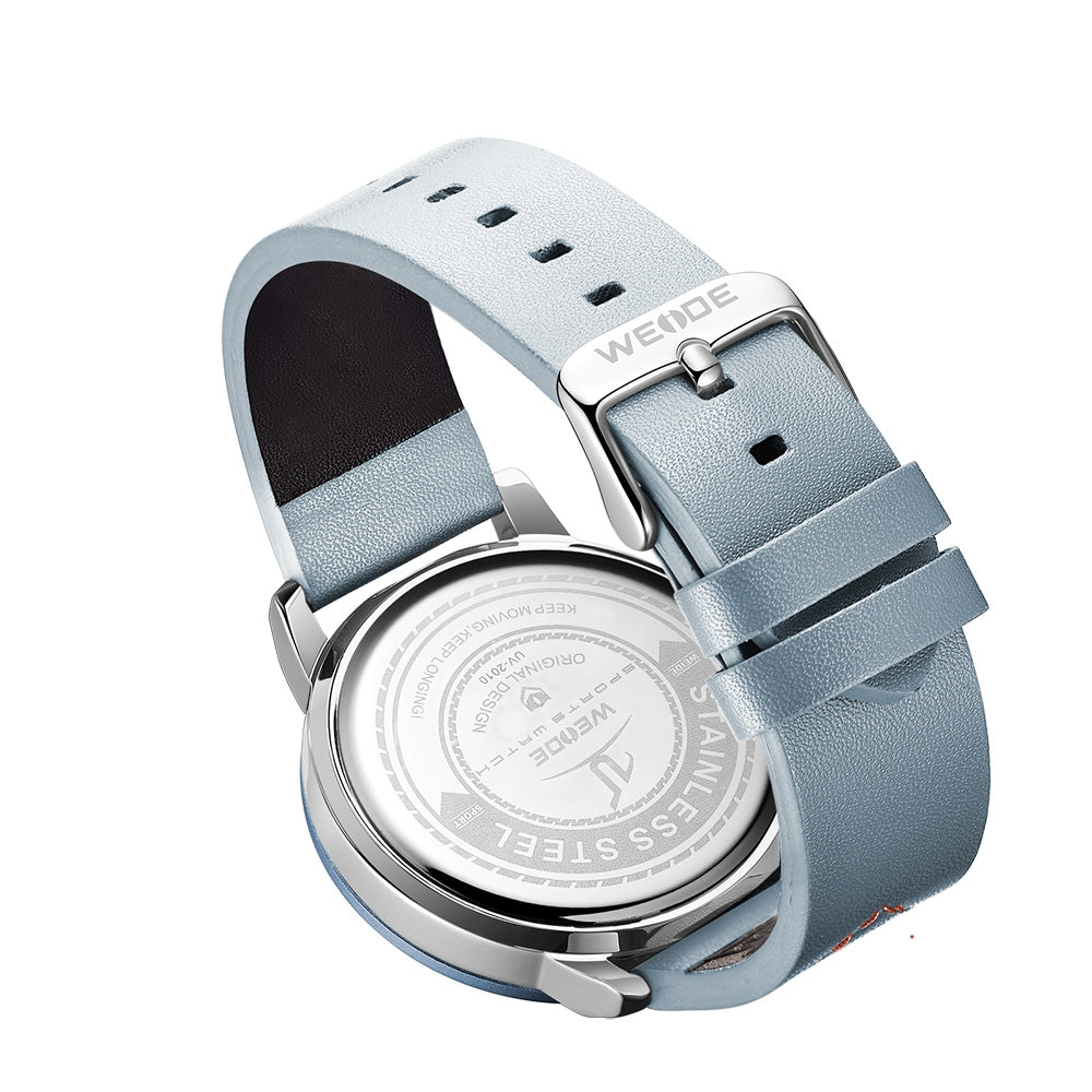 WEIDE Spoke 45mm Baby Blue Watch