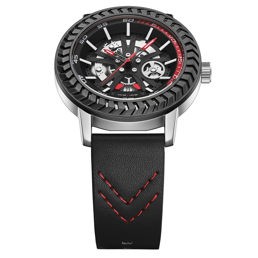 WEIDE Spoke 45mm Ionized Black Watch