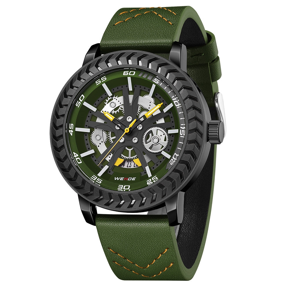 WEIDE Spoke 45mm Hummer Green Watch