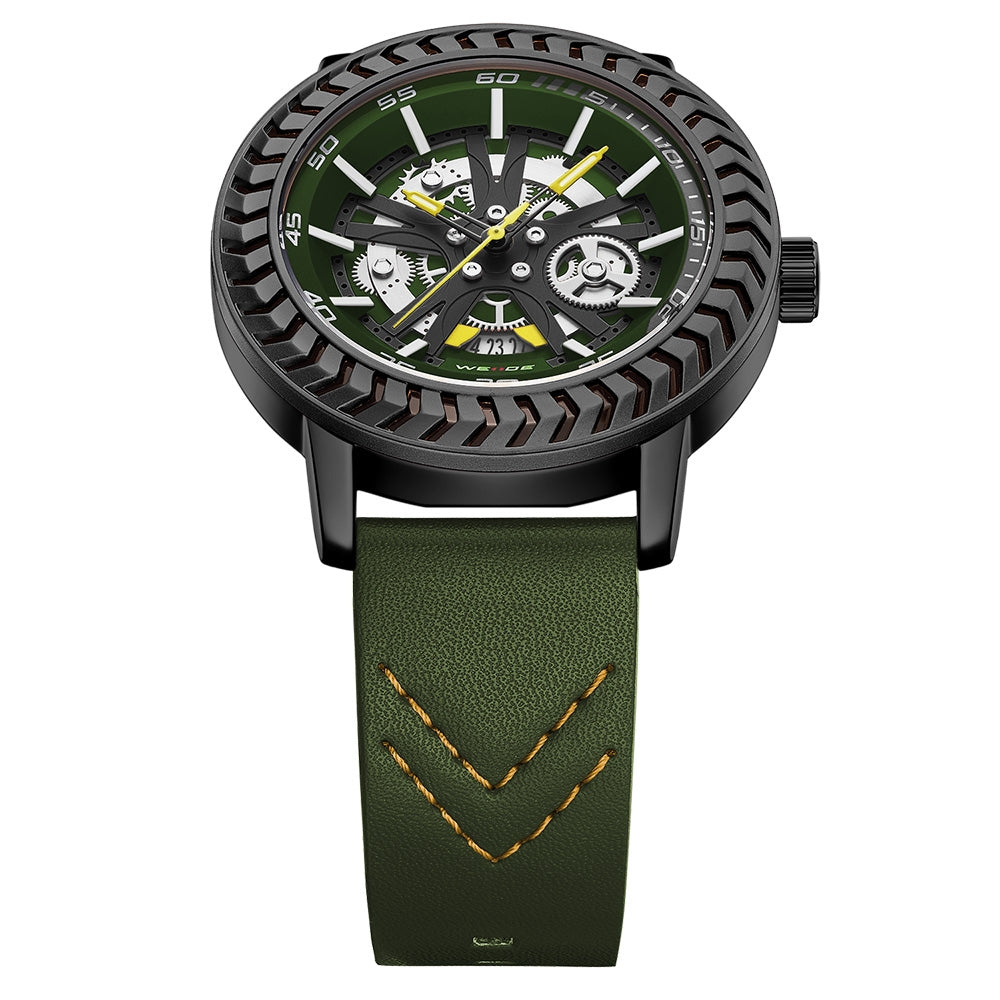 WEIDE Spoke 45mm Hummer Green Watch