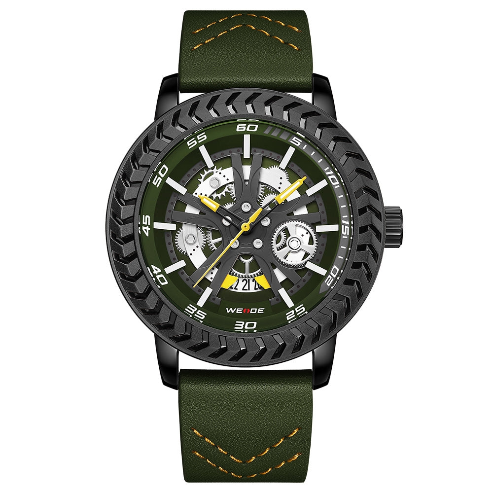 WEIDE Spoke 45mm Hummer Green Watch