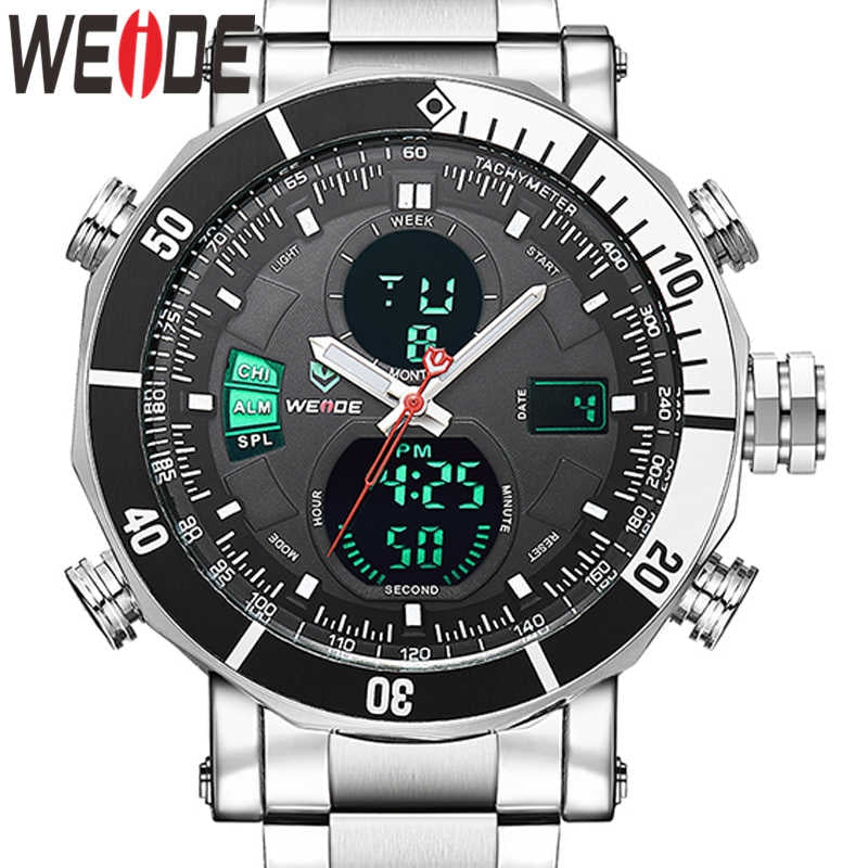 WEIDE Hammerhead Steel White Watch