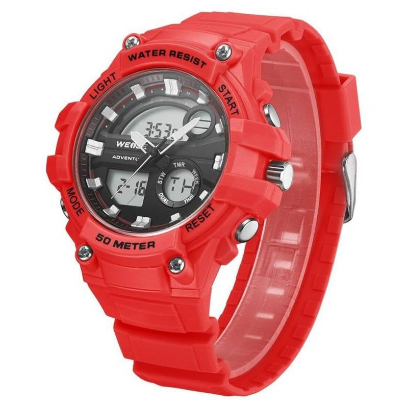 WEIDE Sporty Red Watch