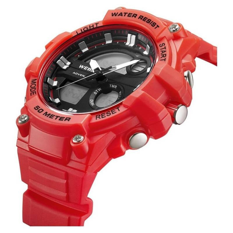 WEIDE Sporty Red Watch