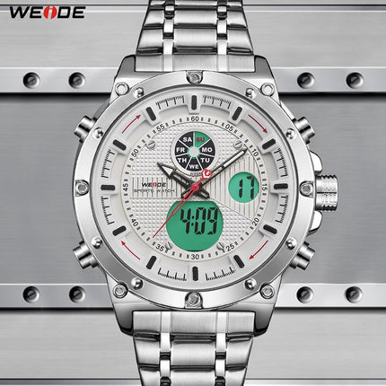 WEIDE Goblin Steel White Watch