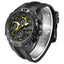 WEIDE Andromeda Silicone Ion Black/Yellow Watch
