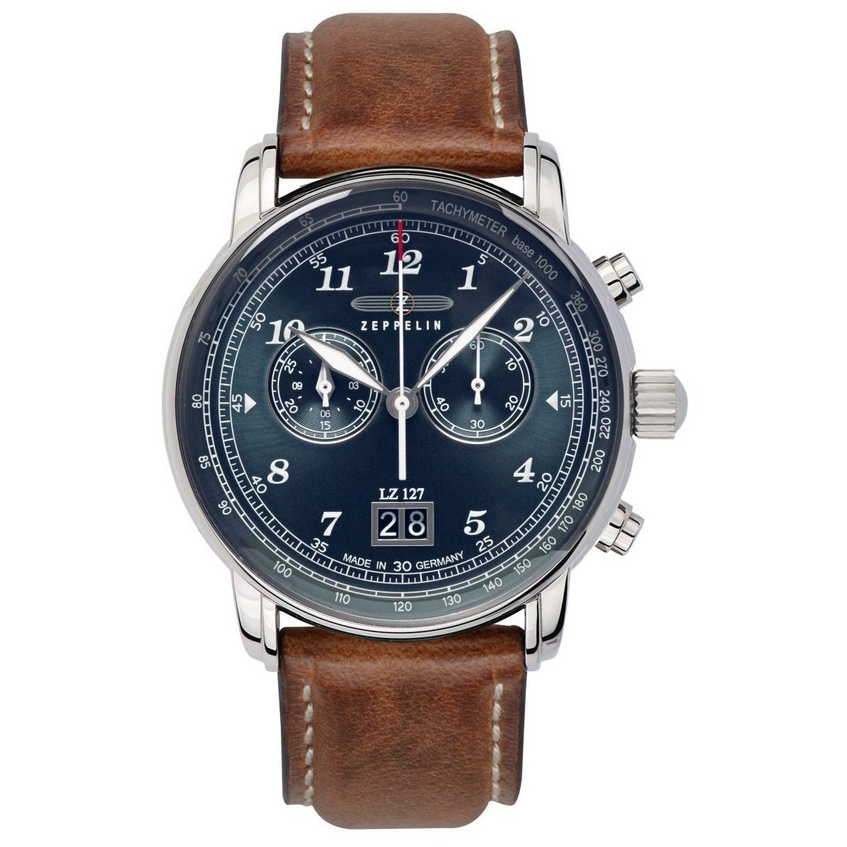 ZEPPELIN 8682-3 LZ-127 Chrono Watch