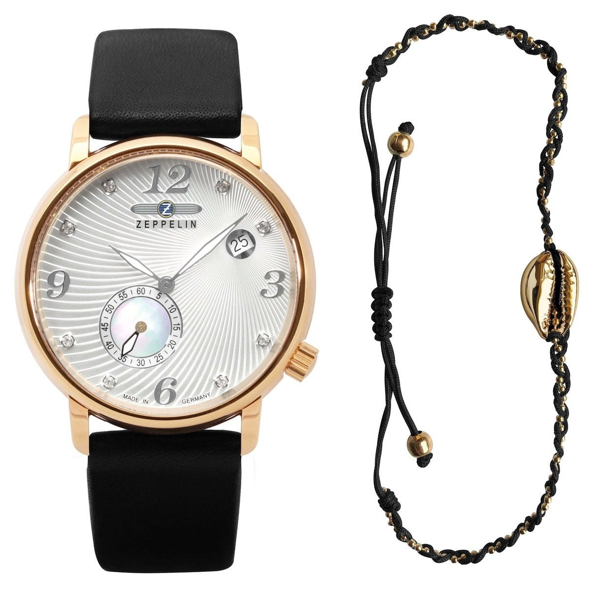 ZEPPELIN Lady 7633-5 Series Luna + Bracelet Watch